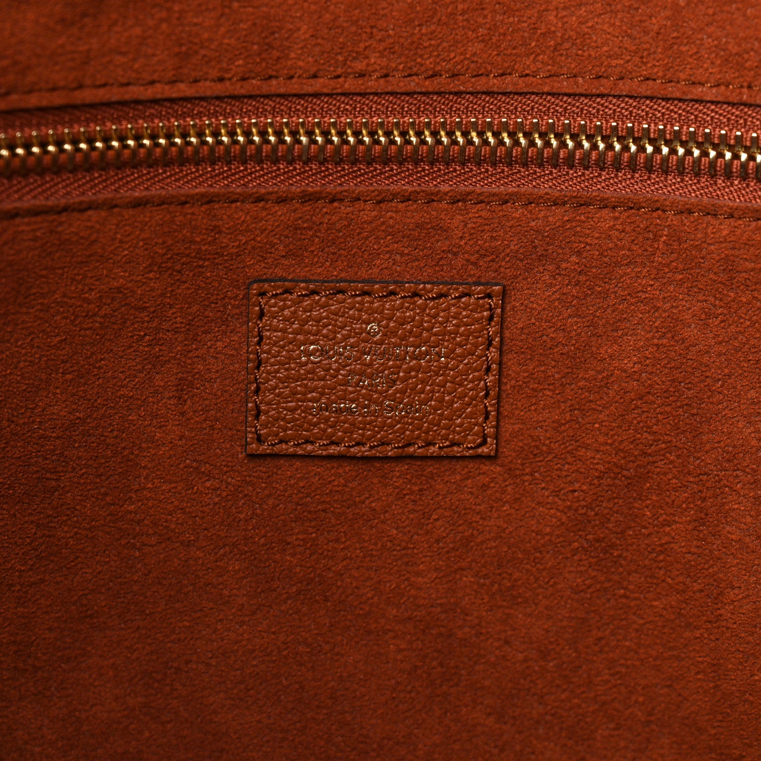Louis Vuitton Empreinte Monogram Giant Neverfull MM Cognac 7 of 10