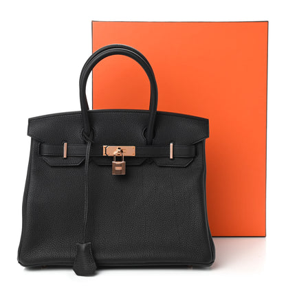 Hermes Togo Birkin 30 Black 11 of 11