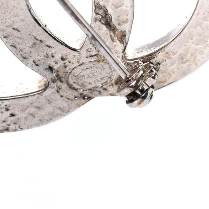 Chanel Pearl CC Brooch Pin Silver 4 of 4