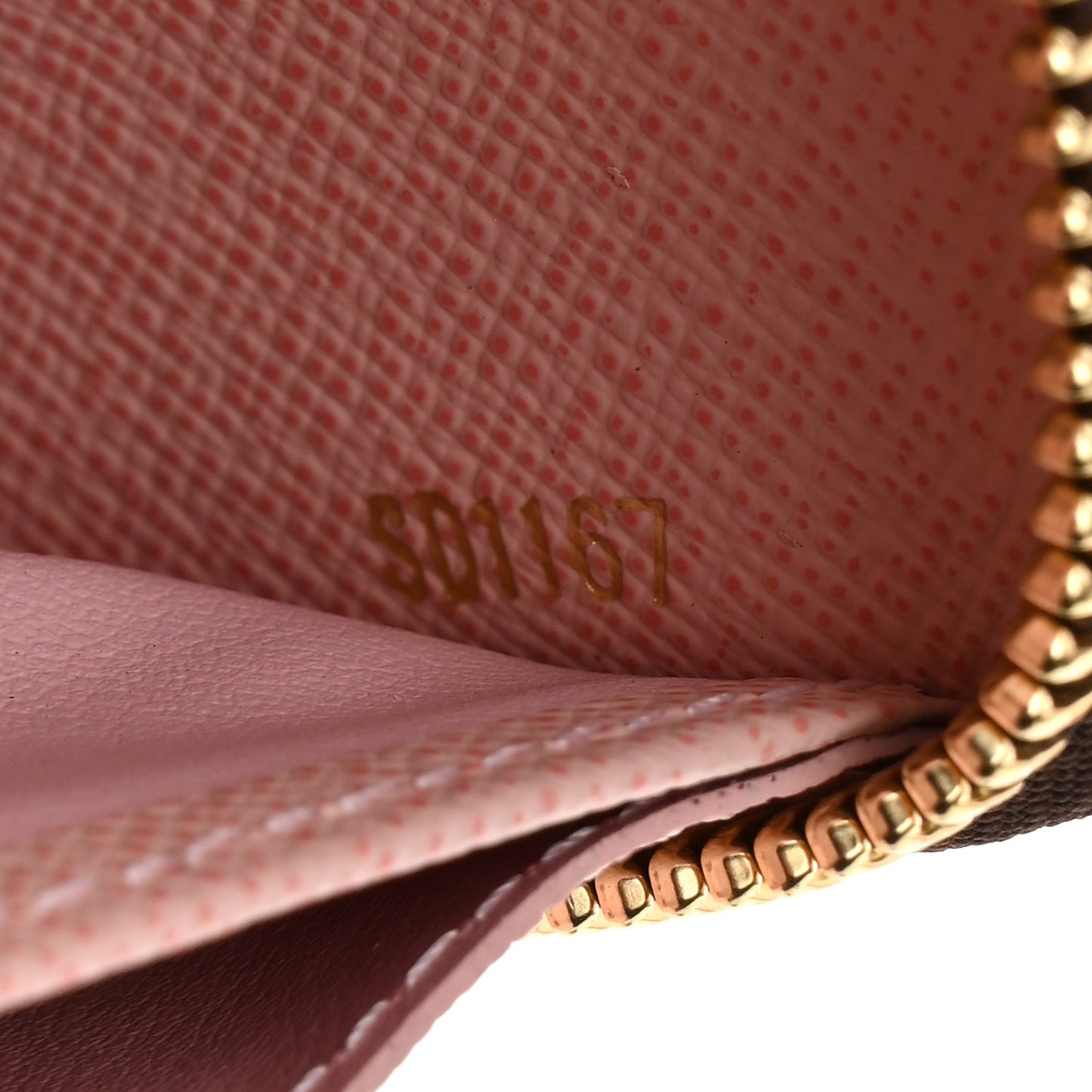 Monogram Zippy Wallet Rose Ballerine