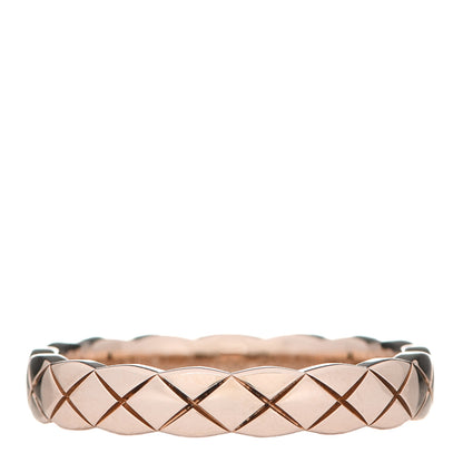 Chanel 18K Beige Gold Mini Coco Crush Ring 49 4.75 1 of 6
