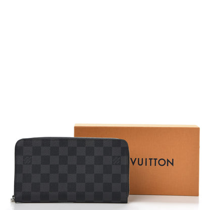 Louis Vuitton Damier Graphite Zippy Organizer Wallet 10 of 10