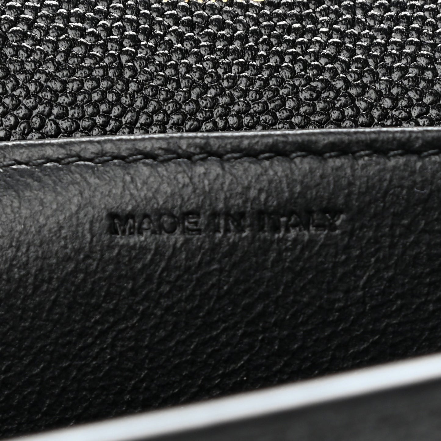 Grain De Poudre Uptown Chain Wallet Black