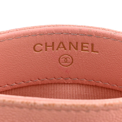 Chanel Caviar Quilted Boy Card Holder Light Pink 6 of 11