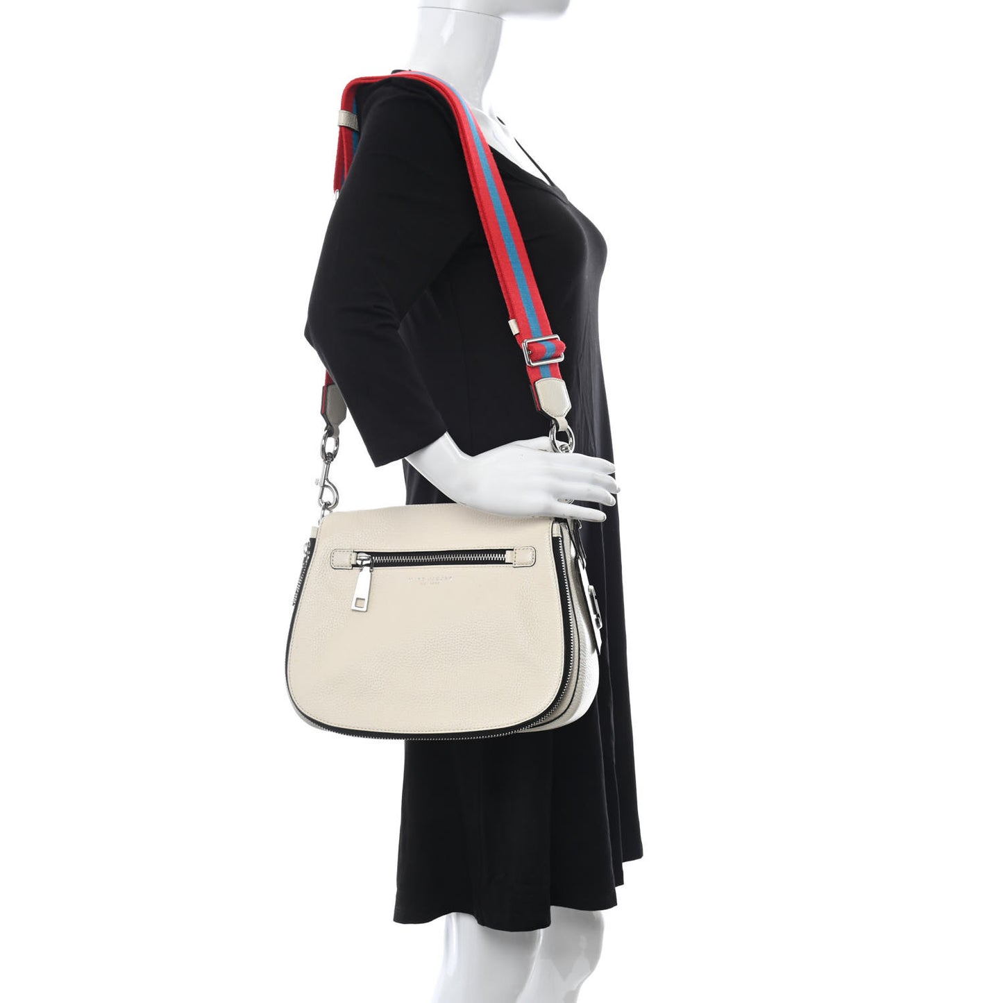 Gotham City Saddle Bag White