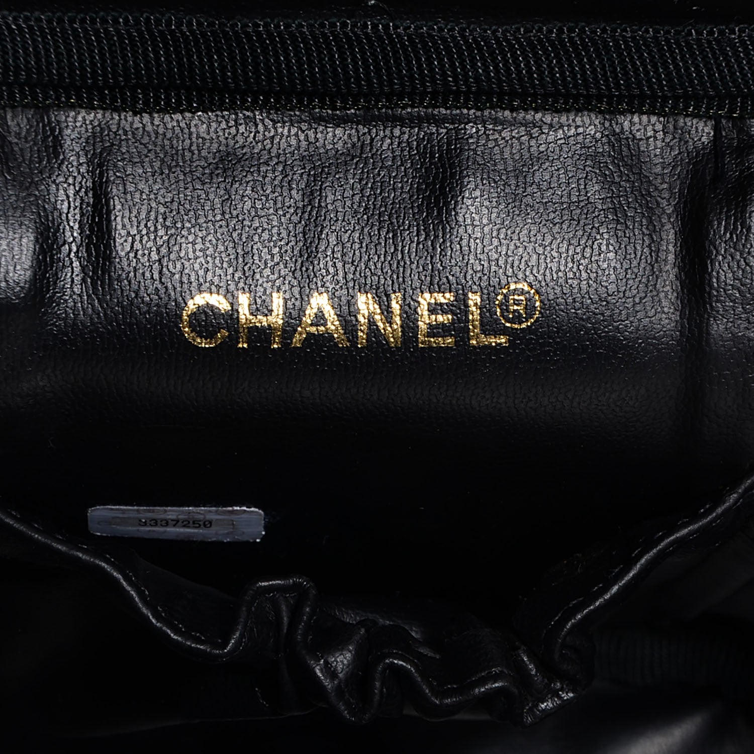 Chanel Caviar Vanity Cosmetic Case Black 6 of 8