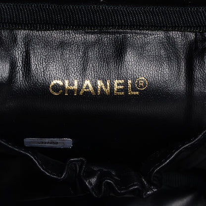 Chanel Caviar Vanity Cosmetic Case Black 6 of 8
