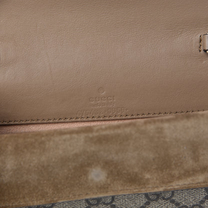 Gucci GG Supreme Monogram Super Mini Dionysus Shoulder Bag Taupe 6 of 10