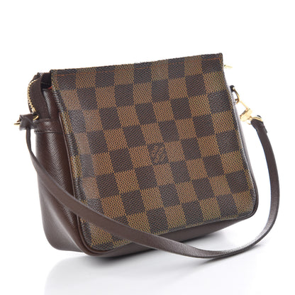 Louis Vuitton Damier Ebene Trousse Make Up Bag Pochette 3 of 9