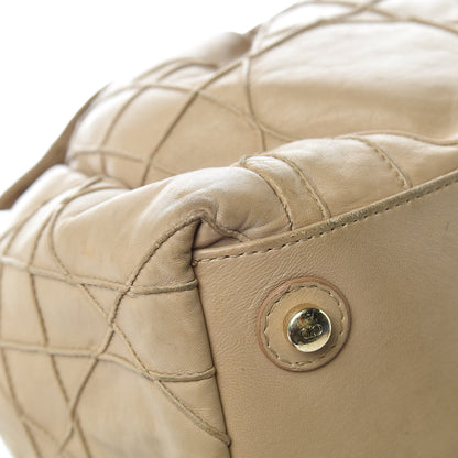 Christian Dior Lambskin Cannage Medium Le Trente Tote Beige 18 of 18