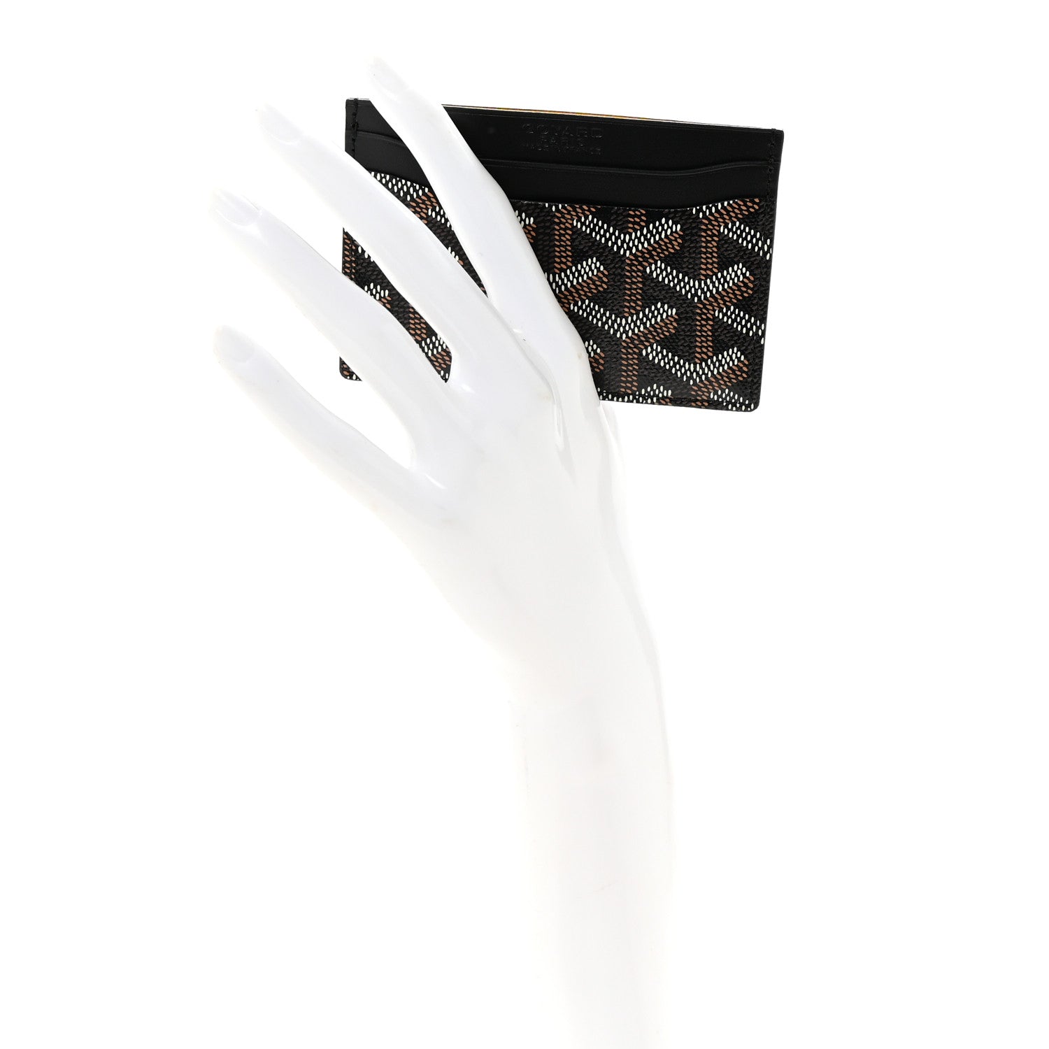 Goyard Goyardine Saint Sulpice Card Holder Black 2 of 7