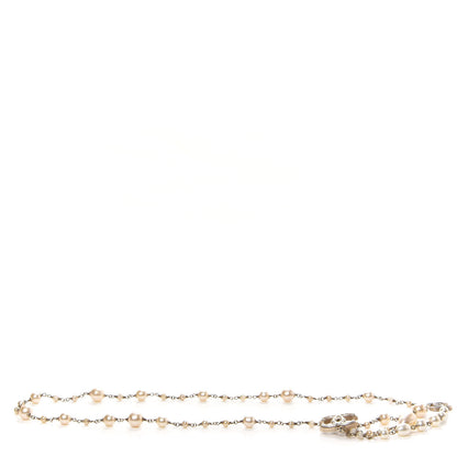 Chanel Irregular Pearl CC Belt Light Gold 1 of 5
