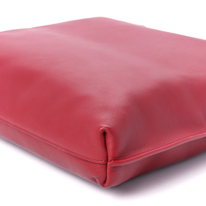 Saint Laurent Calfskin Medium Suzanne Hobo Opyum Red 10 of 10