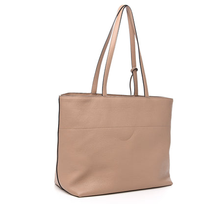Prada Vitello Phenix Zip Shopping Tote Cammeo 2 of 10