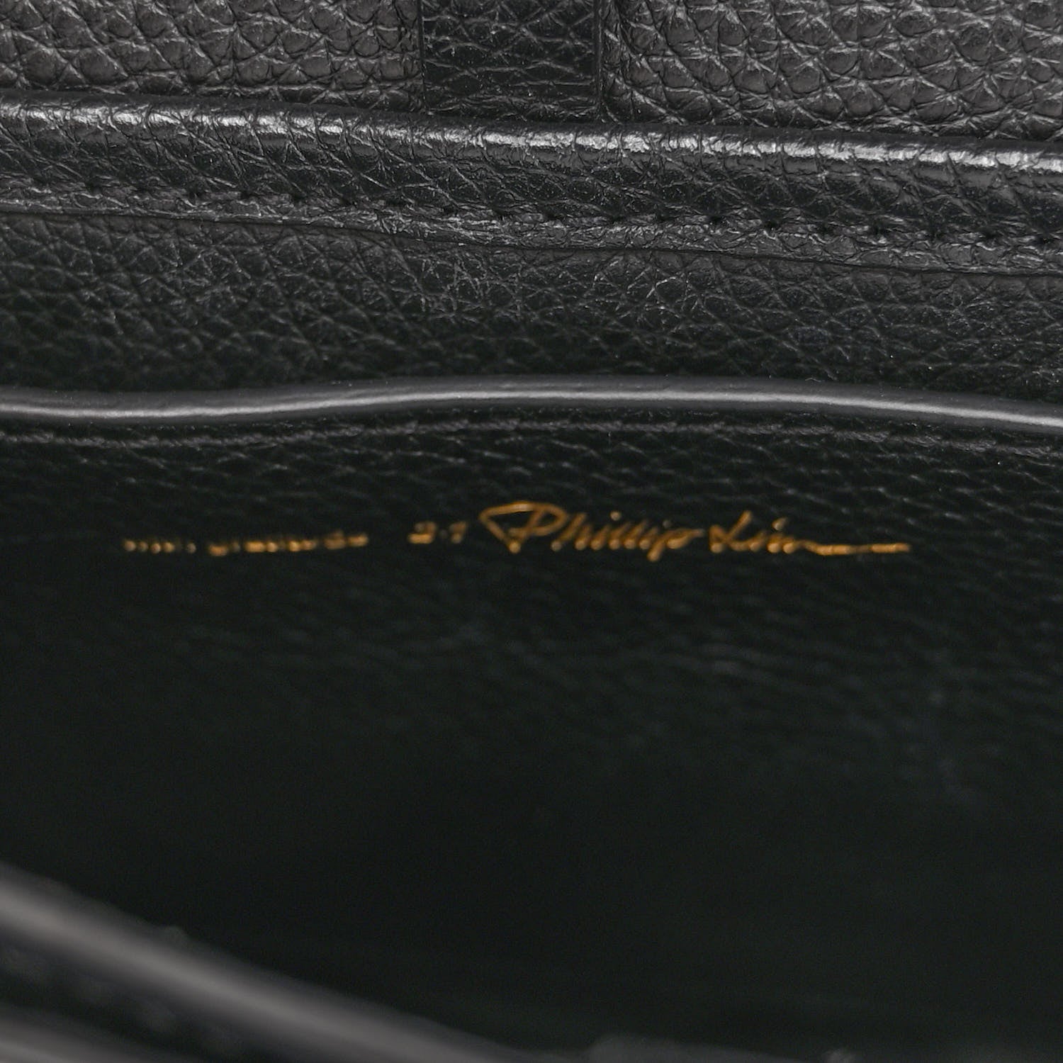 3.1 Phillip Lim Calfskin Alix Hunter Crossbody Bag Black 6 of 9