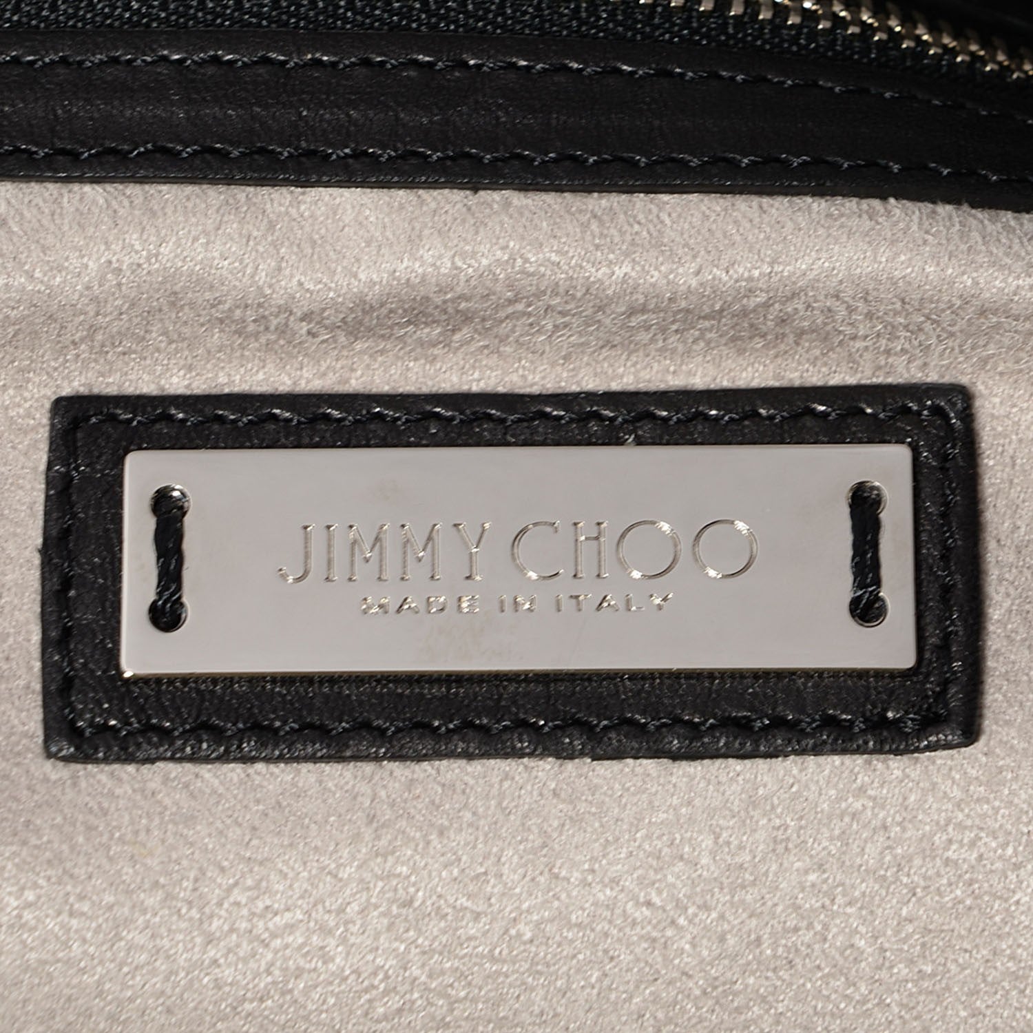 Jimmy Choo Calfskin Blare Biker Hobo Black 7 of 7