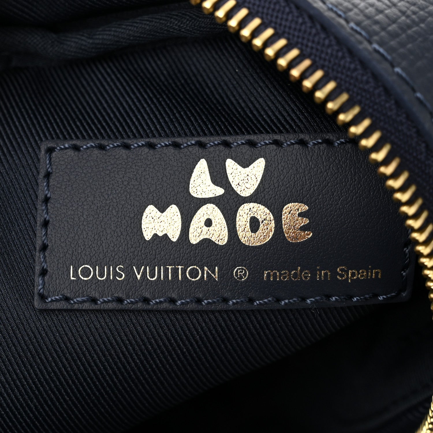 Louis Vuitton X NIGO Denim Monogram Flat Double Phone Pouch 6 of 9
