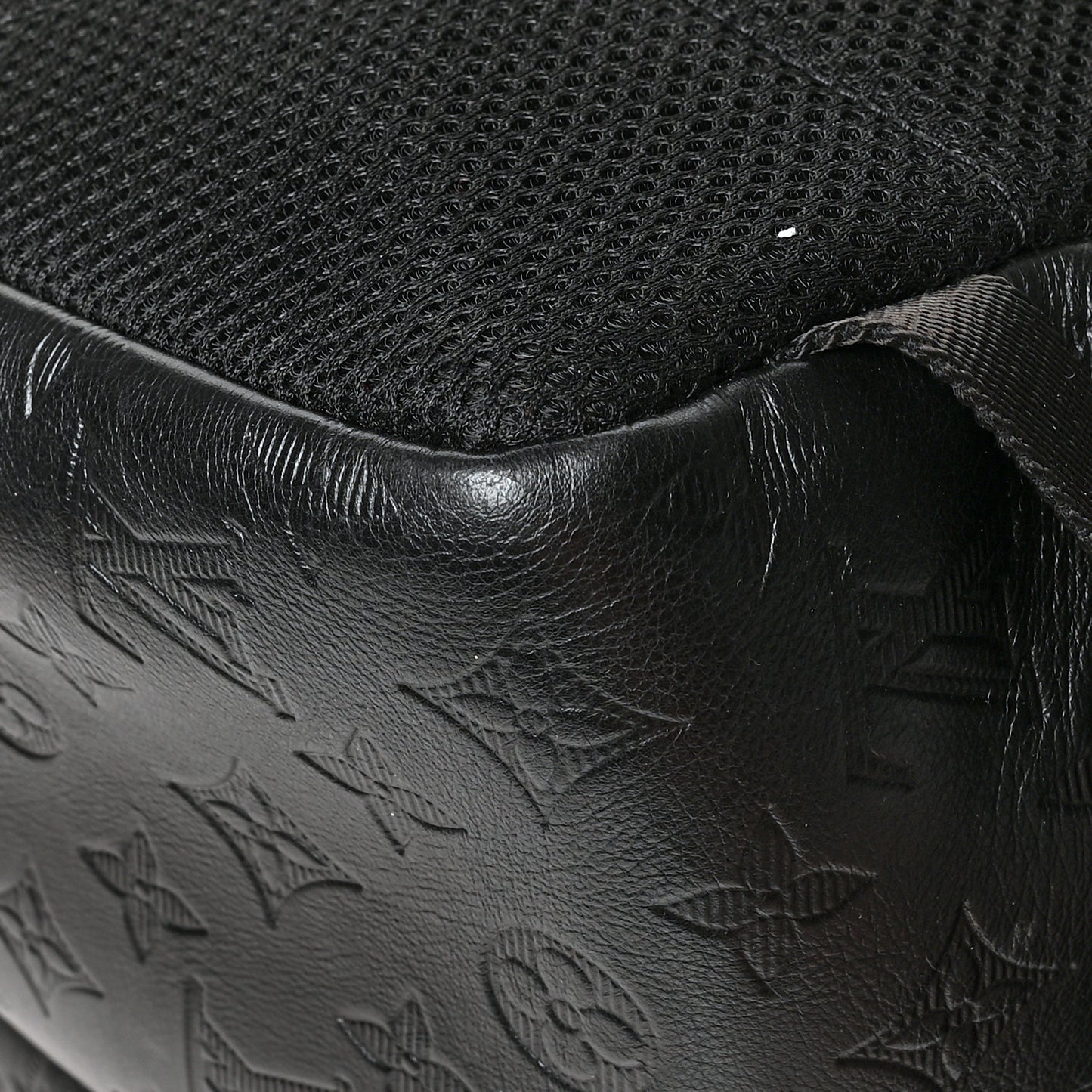 Calfskin Monogram Shadow Sprinter Backpack Black