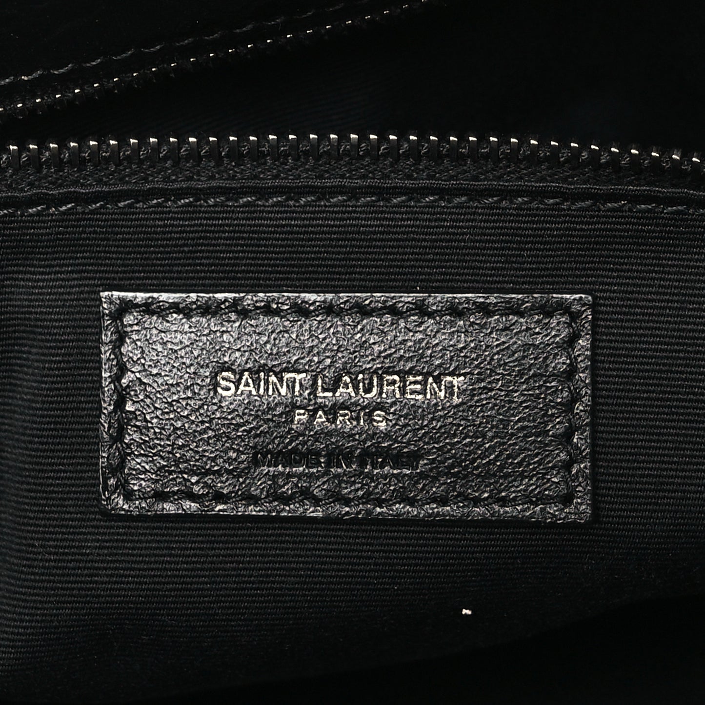 Crinkled Calfskin Matelasse Monogram Large Niki Chain Satchel Black