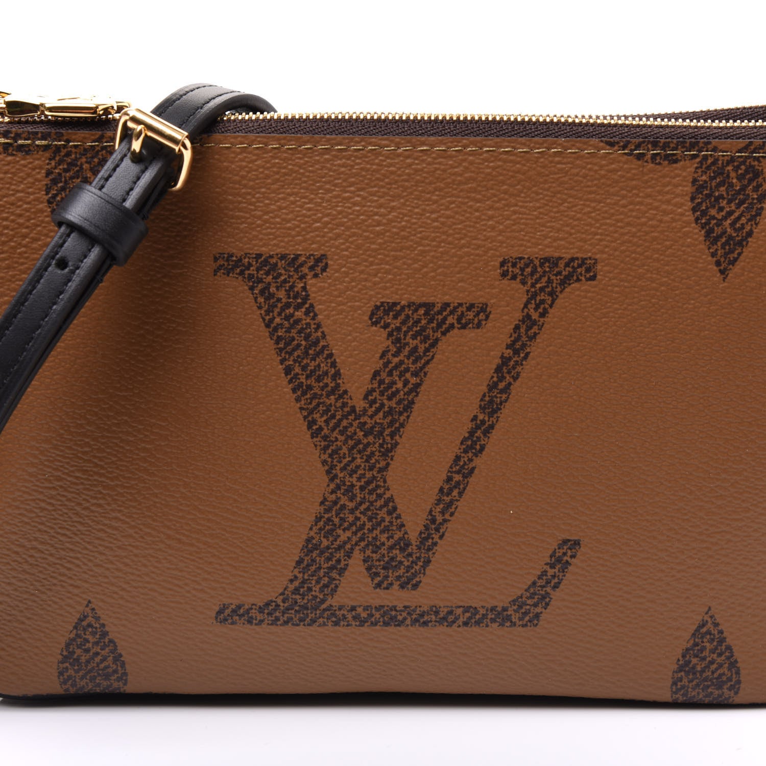 Louis Vuitton Reverse Monogram Giant Double Zip Pochette 6 of 8