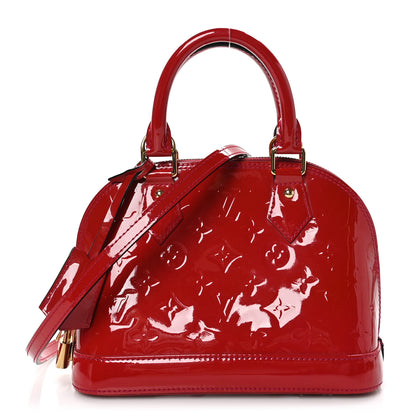 Louis Vuitton Vernis Alma BB Rose Indien 1 of 9