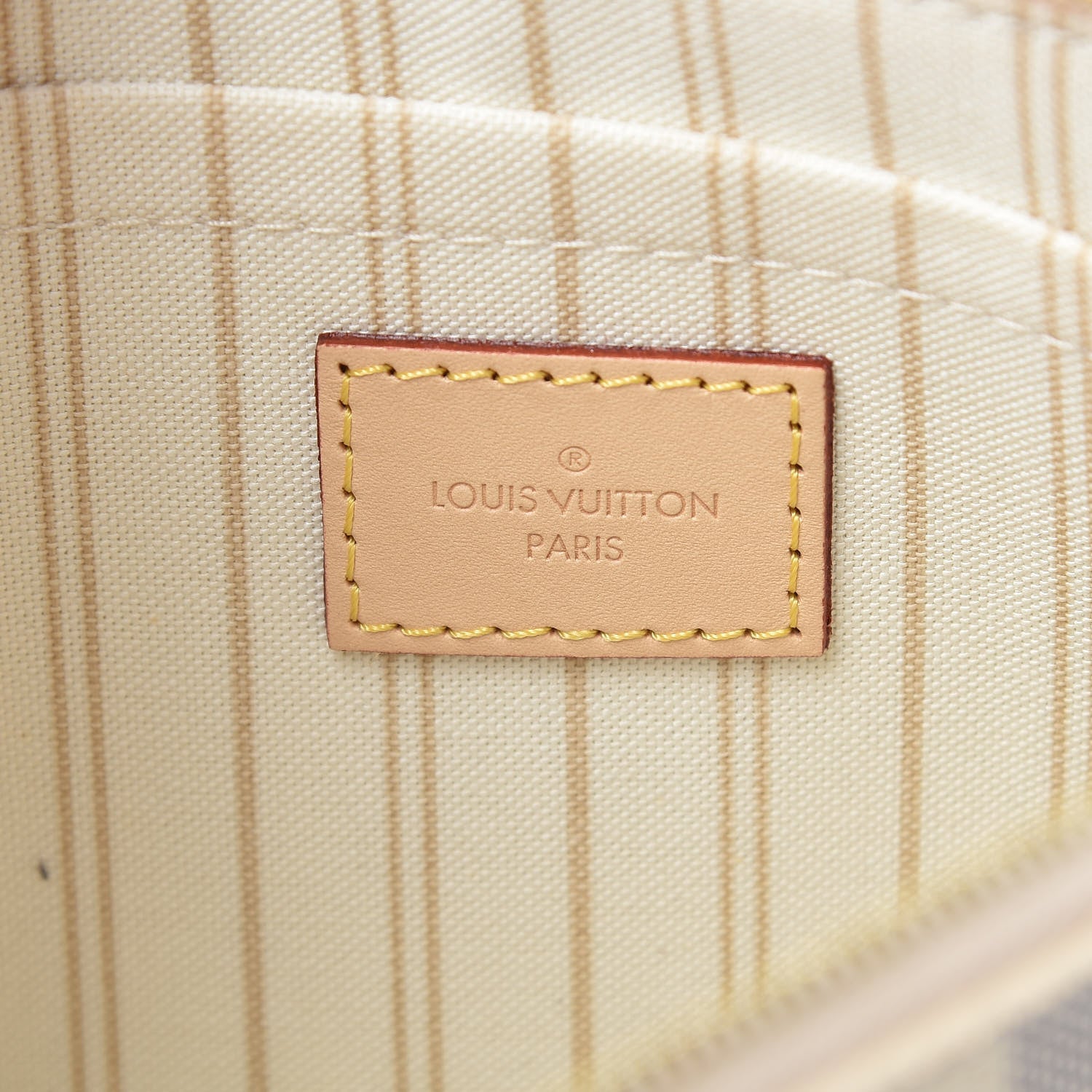 Louis Vuitton Damier Azur Neverfull MM GM Pochette 6 of 8