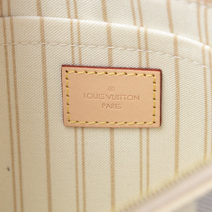 Louis Vuitton Damier Azur Neverfull MM GM Pochette 6 of 8