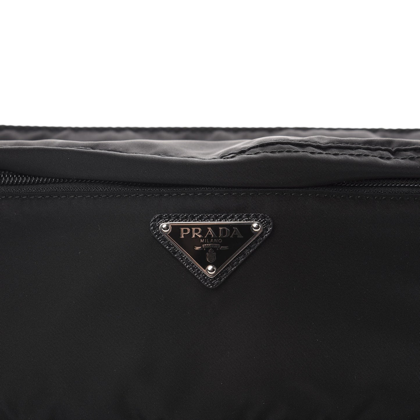 Tessuto Nylon Montagna Belt Bag Black