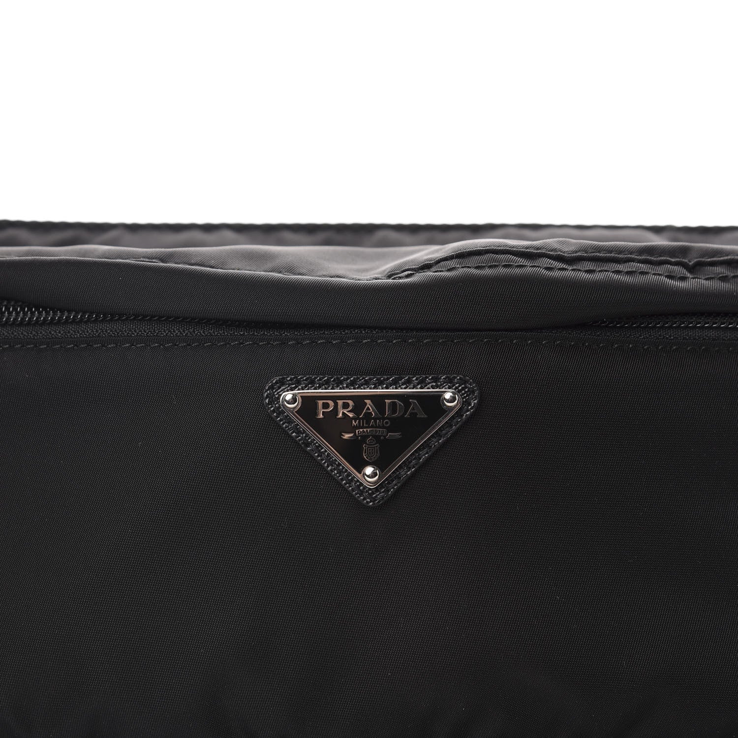 Prada Tessuto Nylon Montagna Belt Bag Black 11 of 11