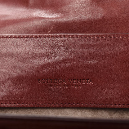 Bottega Veneta Nappa Intrecciato Grommet Flap Clutch Brique 8 of 11