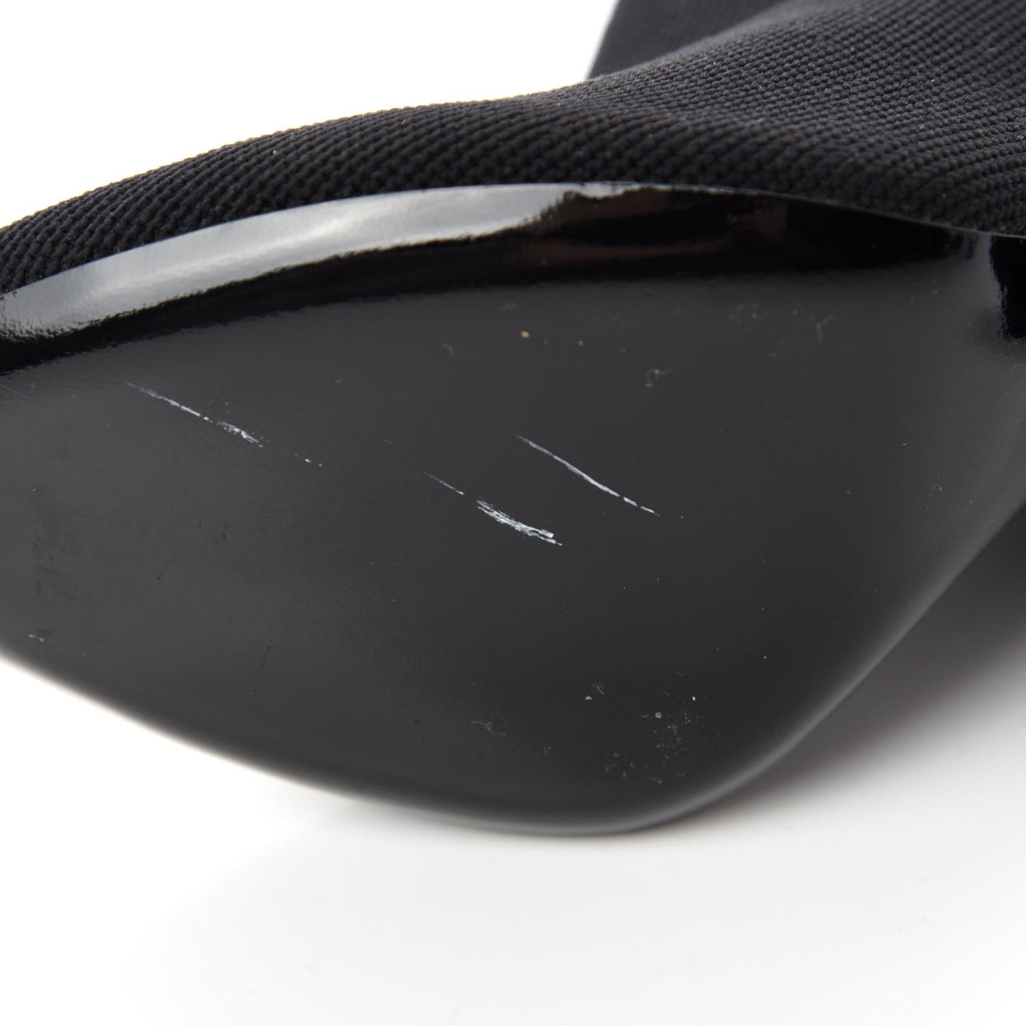 Stretch Fabric New Wave Silhouette Ankle Boots 37 Black