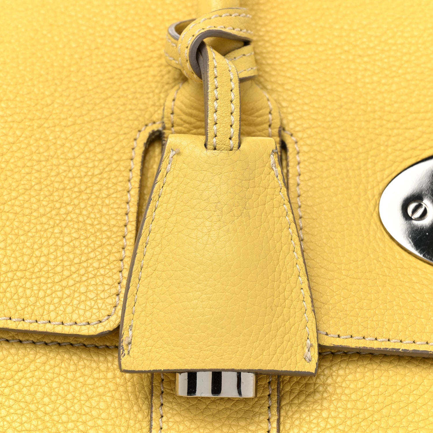 Mulberry Small Classic Grain Bayswater Camomile 19 of 26