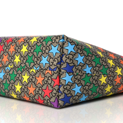 Gucci GG Supreme Monogram Childrens Star Print Tote Multicolor 10 of 10