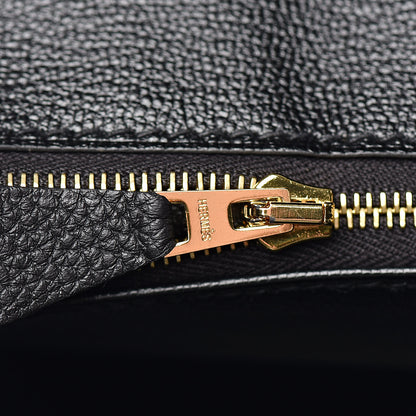 Hermes Togo Birkin 25 Black 11 of 28