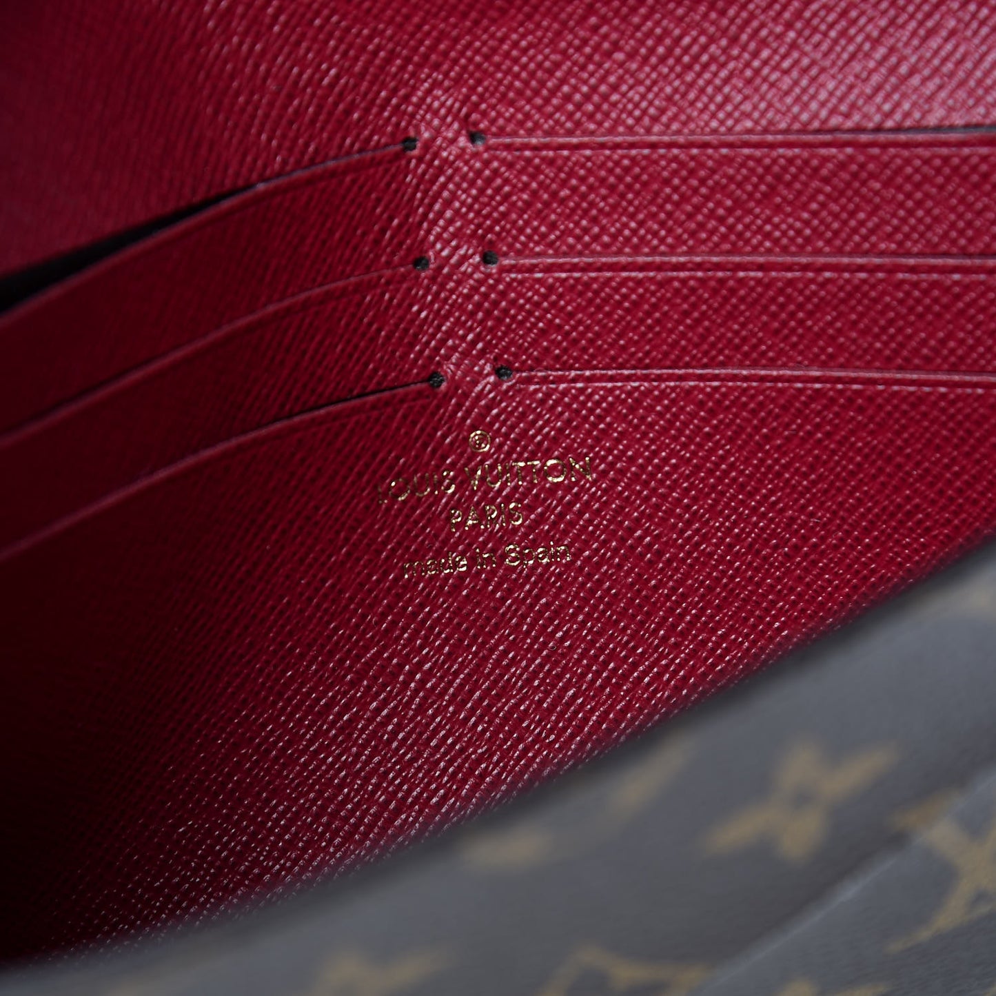 Monogram Jeanne Wallet Fuchsia