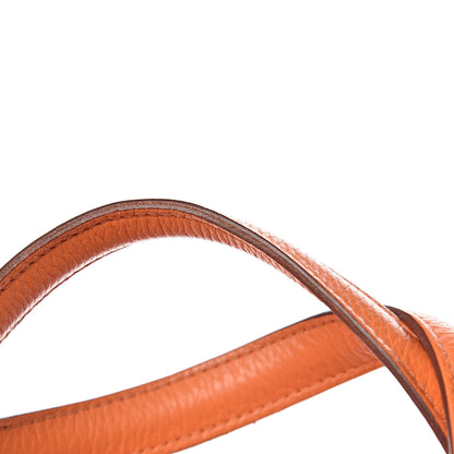 Hermes Taurillon Clemence Victoria II 35 Orange 9 of 13
