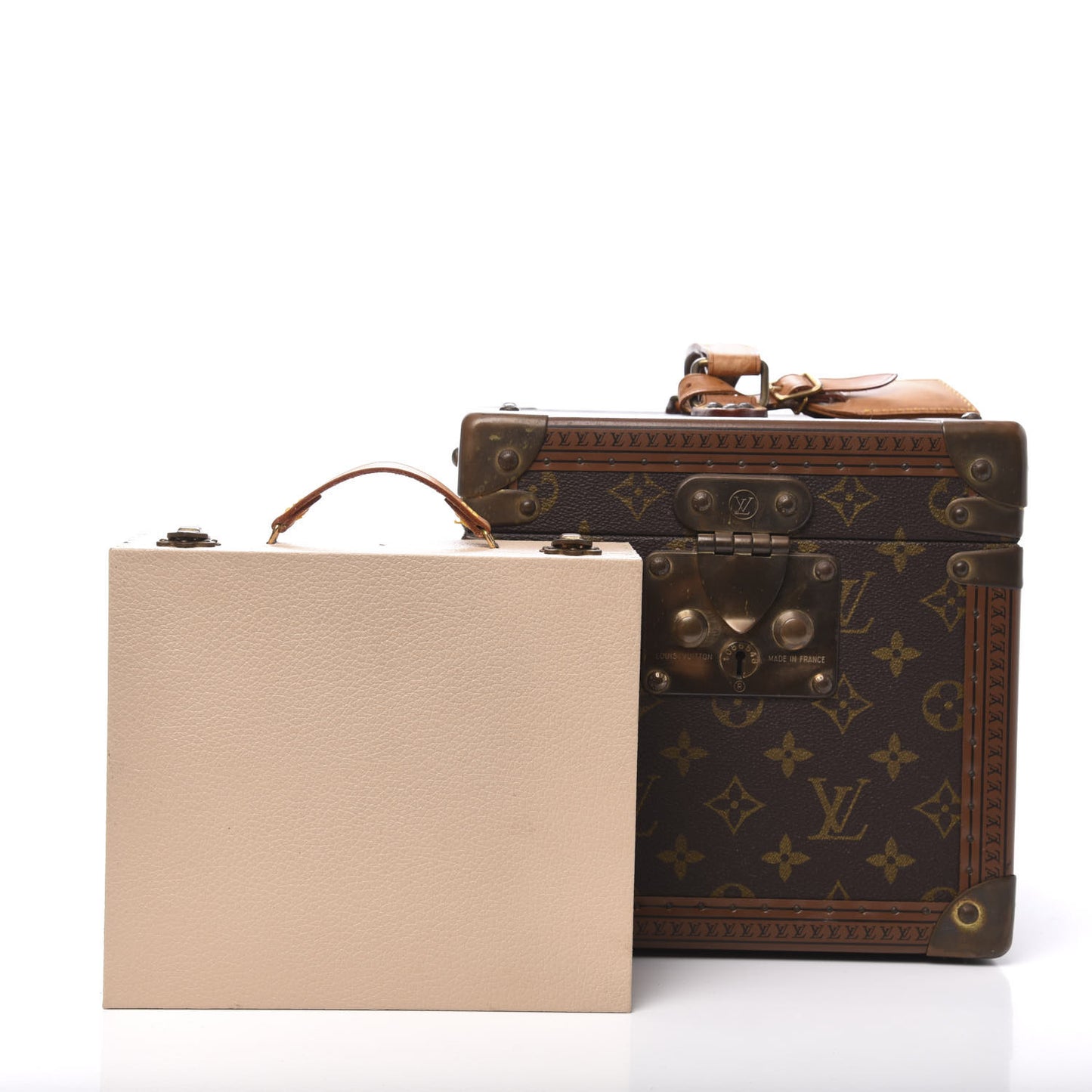 Monogram Boite Flacons Beauty Train Trunk Case