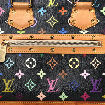Louis Vuitton Monogram Multicolor Alma Black 8 of 16