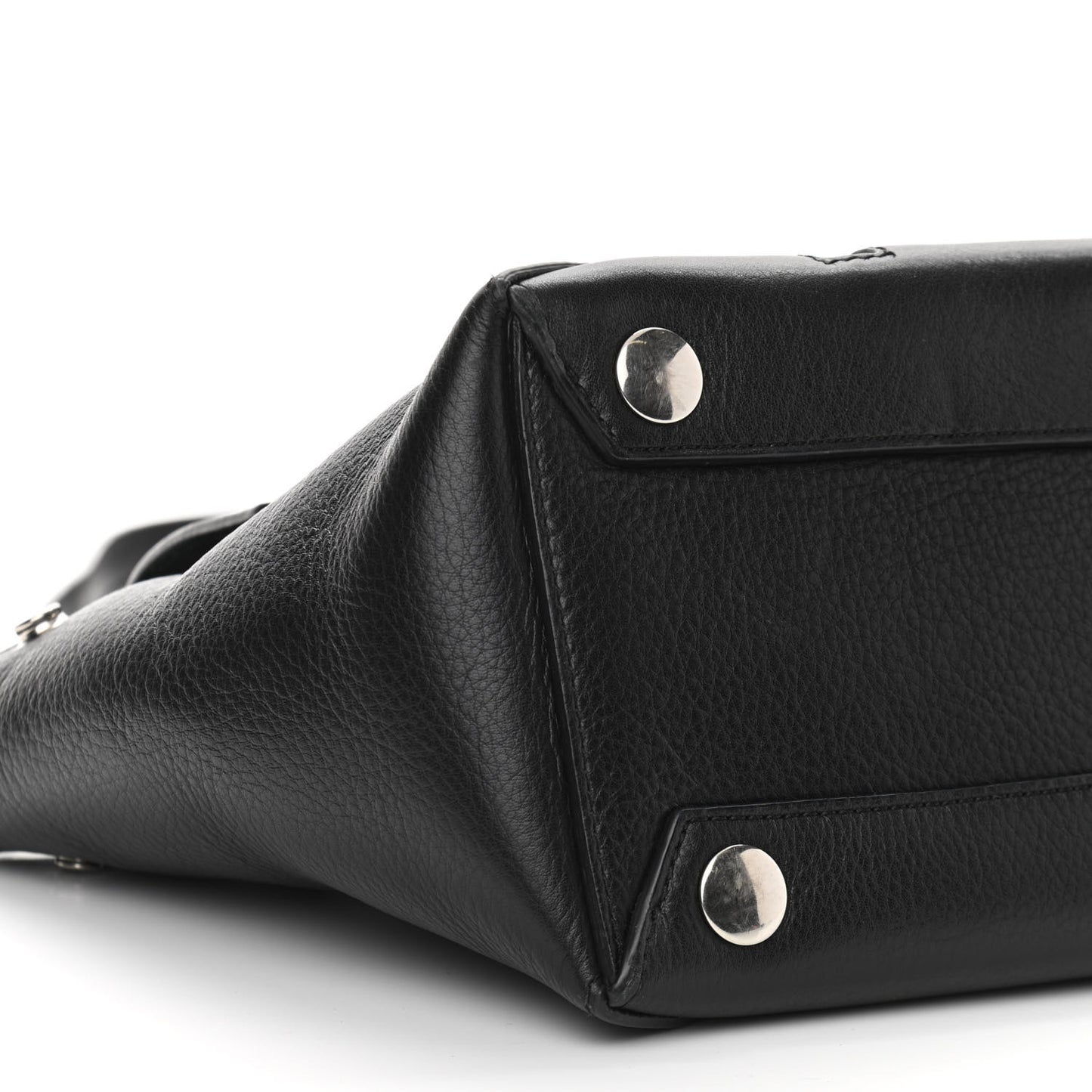 Calfskin Zip Chain Bayswater Black