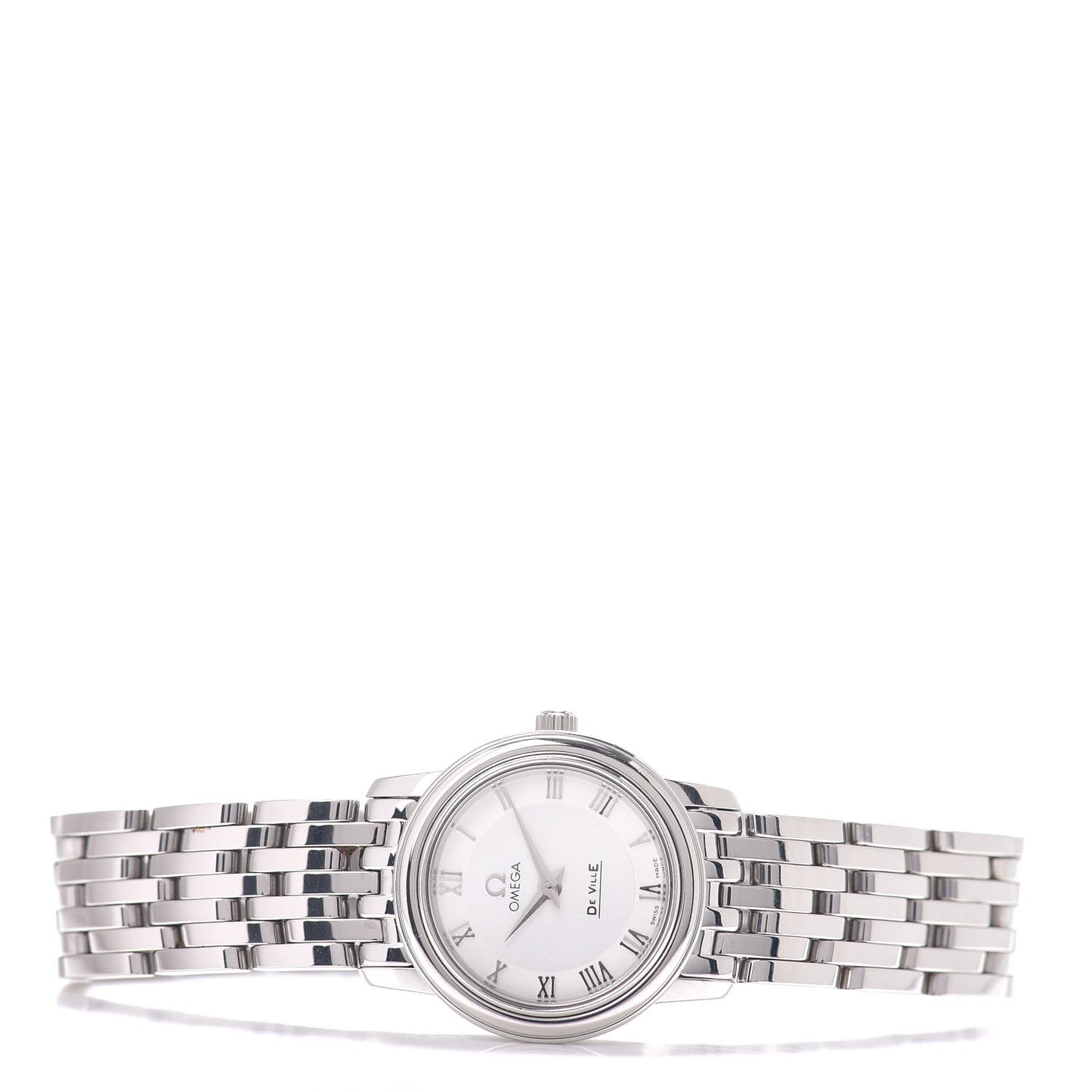 Stainless Steel 22mm De Ville Quartz Watch 4570.33