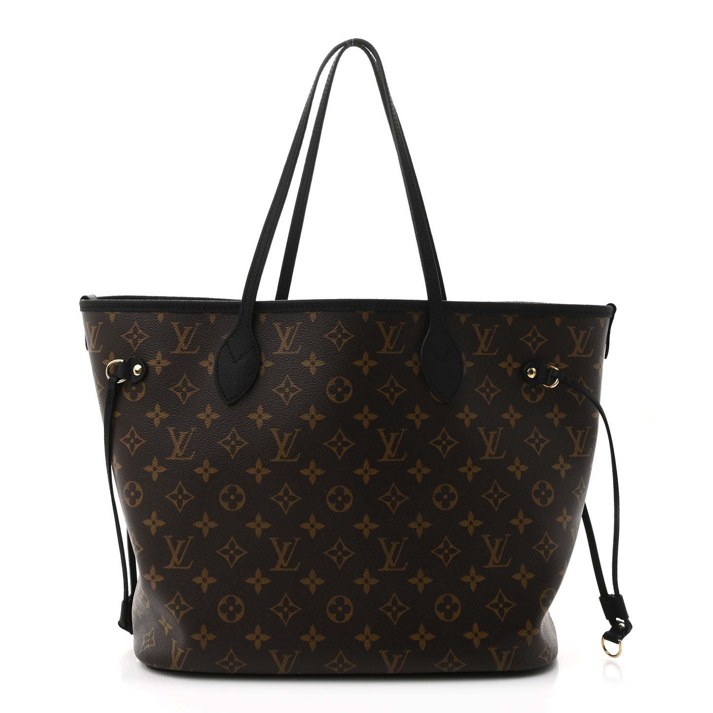 Monogram Calfskin Neo Neverfull Inside Out MM Black