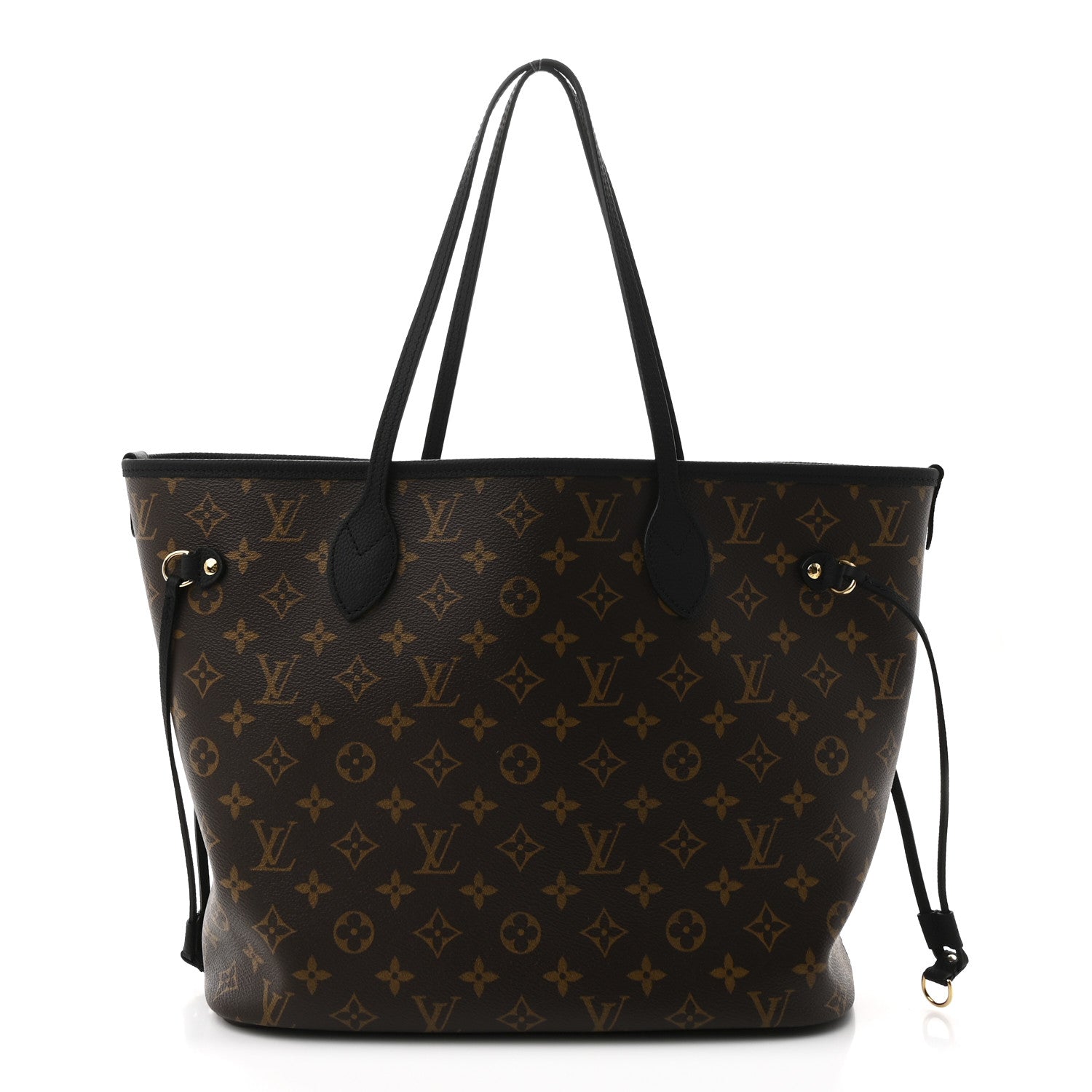 Louis Vuitton Monogram Calfskin Neo Neverfull Inside Out MM Black 1 of 18