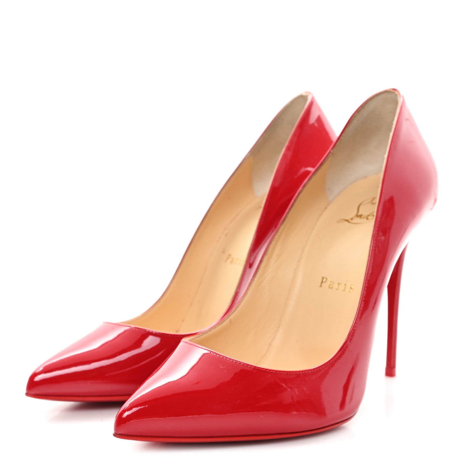 Christian Louboutin Patent So Kate 120 Pumps 37.5 Loubi 4 of 9