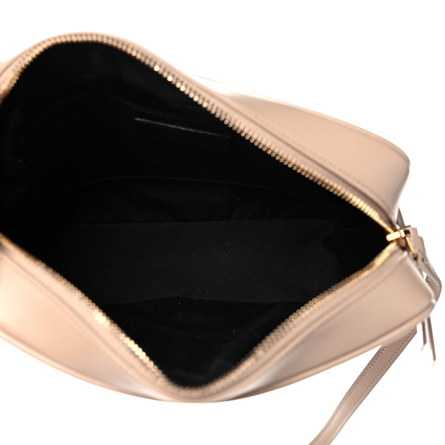 Saint Laurent Calfskin Matelasse Monogram Lou Camera Bag Dark Latte 5 of 9