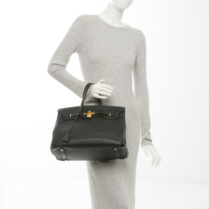 Hermes Togo Birkin 30 Black 4 of 8