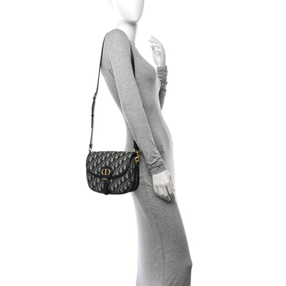 Christian Dior Oblique Medium Bobby Flap Blue 2 of 10