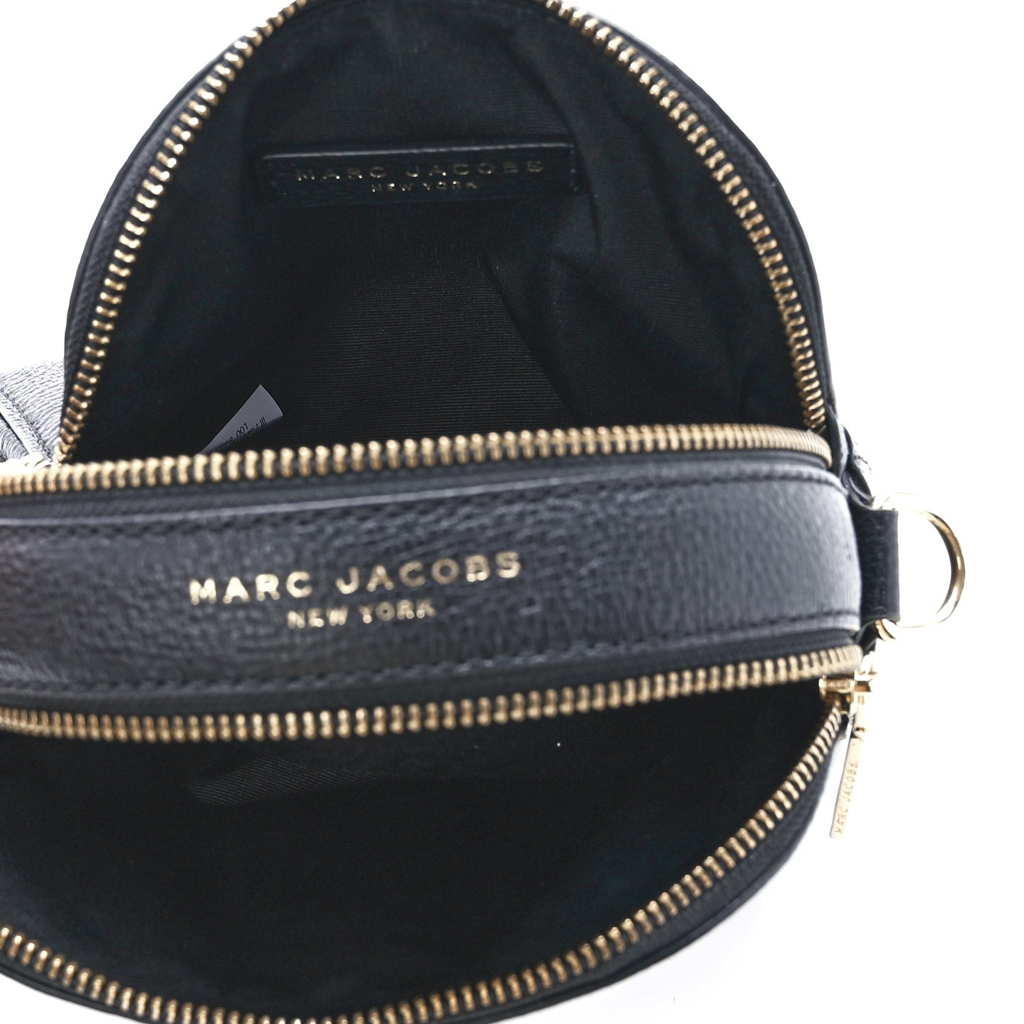 Calfskin Shutter Camera Crossbody Bag Black