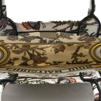 Christian Dior Canvas Jardin Botanique Embroidered Medium Book Tote Multicolor 5 of 8
