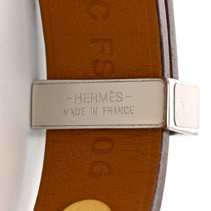 Hermes Swift Mini Dog Square Studded Bracelet T2 Gold 4 of 7