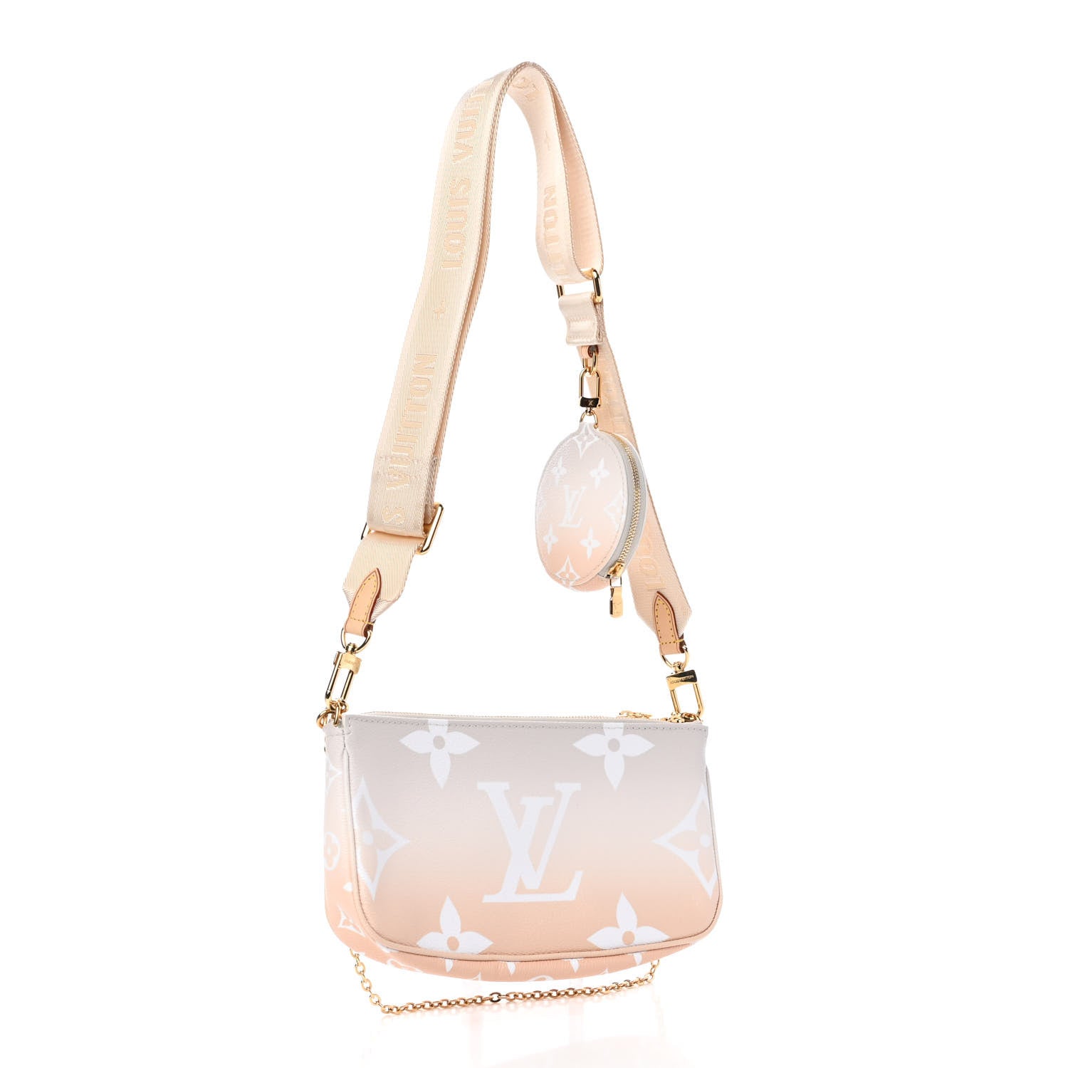 Louis Vuitton Monogram Giant By The Pool Multi Pochette Accessories Brume 3 of 12